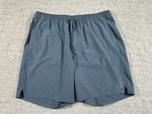 Bad Birdie Active Shorts Mens Extra Large Blue 7" Stretch Training Golf